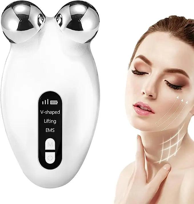 Mini Microcurrent Face Lift Device Roller for Skin Toning