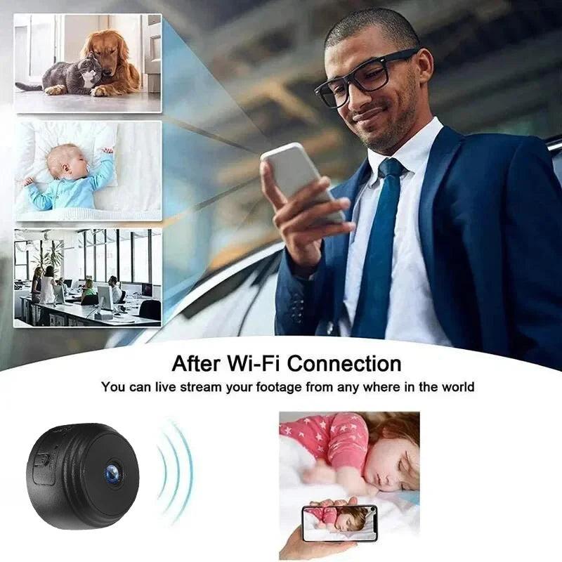 A9 WiFi Mini Camera Wireless Video Recorder For Smart Home