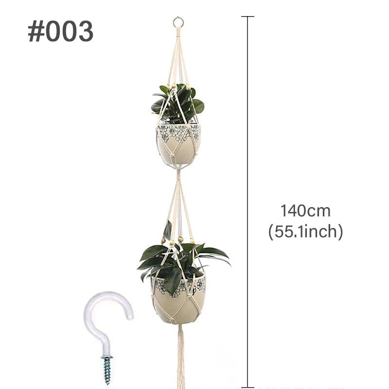 Hanging Plant Handmade Macrame Plant Hanger Wall Decor
