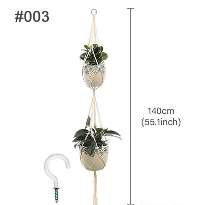 Hanging Plant Handmade Macrame Plant Hanger Wall Decor