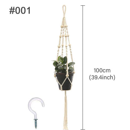 Hanging Plant Handmade Macrame Plant Hanger Wall Decor
