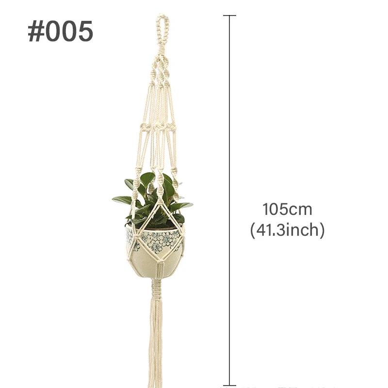 Hanging Plant Handmade Macrame Plant Hanger Wall Decor