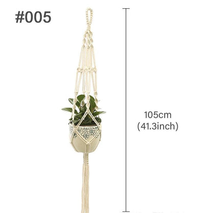 Hanging Plant Handmade Macrame Plant Hanger Wall Decor