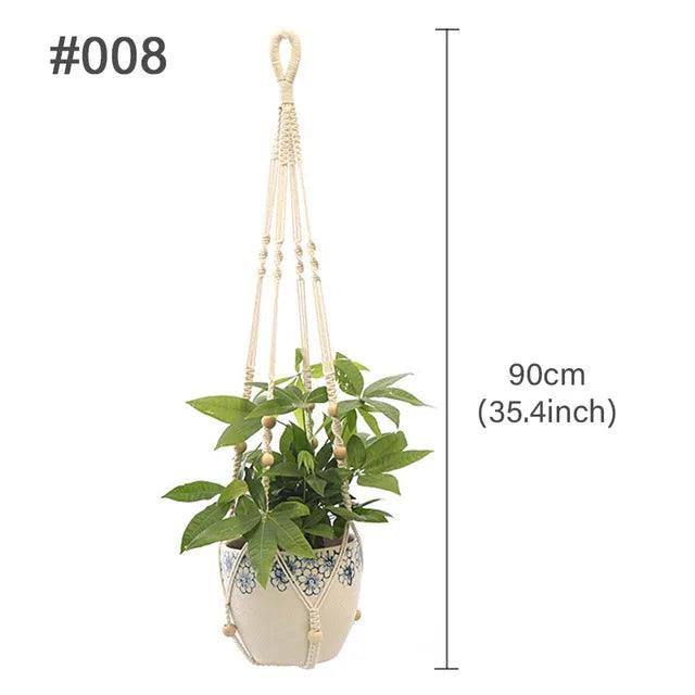 Hanging Plant Handmade Macrame Plant Hanger Wall Decor