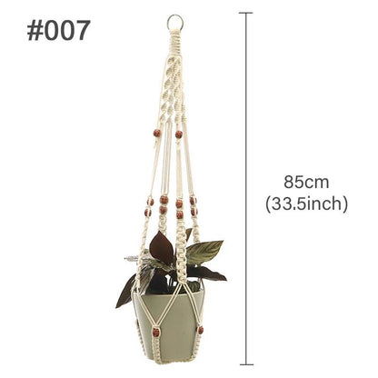 Hanging Plant Handmade Macrame Plant Hanger Wall Decor