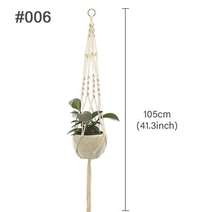 Hanging Plant Handmade Macrame Plant Hanger Wall Decor