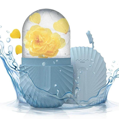 Ice Face Roller Ice Cube Beauty Massage Silicone Mold