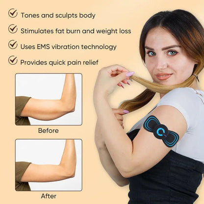 Portable Muscle Massage Stimulator Electric Back and Neck Massager