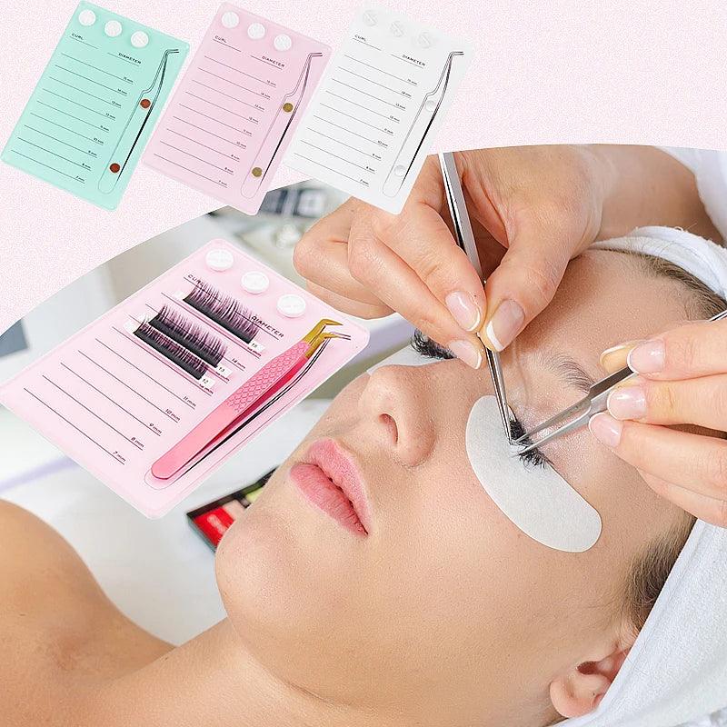 1x Magnetic Eyelash Suction Plate Holder Glue Pallet Tool