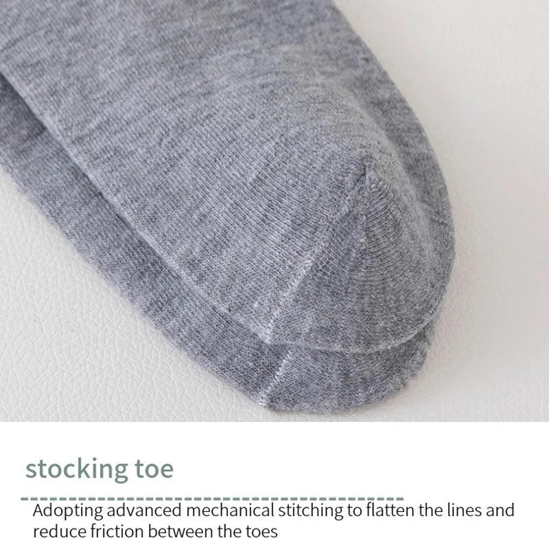 8 Pairs Women / Men Boat Socks Invisible Low Cut Silicone Non-slip Summer No-show Ankle Socks Solid Color Casual Breathable