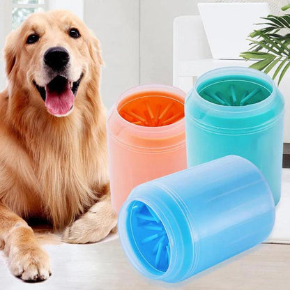 Pet Paw Cleaner Soft Silicone Foot Cleaning Brush Portable