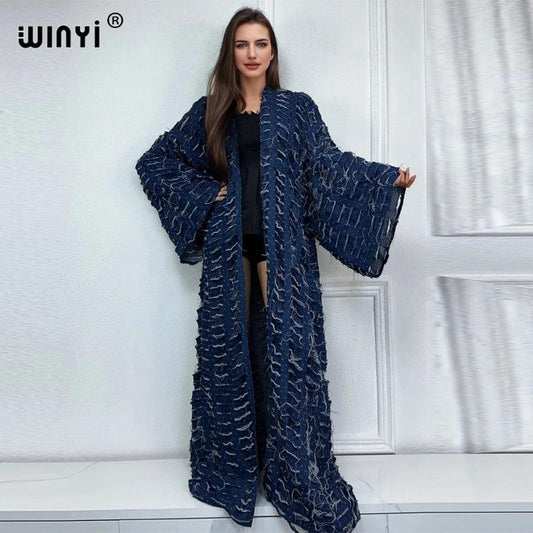 WINYI New Fashion Coat For Women 2023 Loose Overcoat