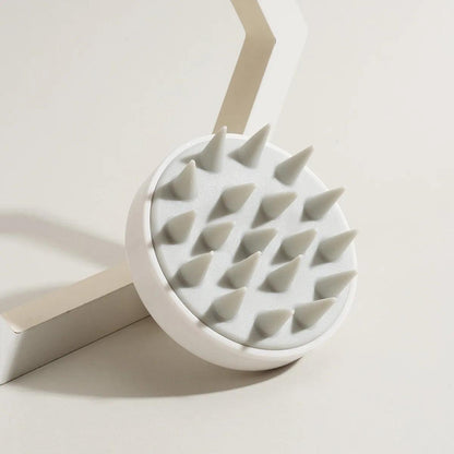 Portable Silicone Shampoo Brush Handheld Scalp Massager