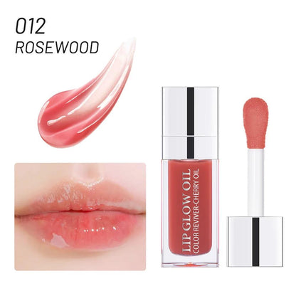 Hydrating Lip Glow Oil, Moisturizing Lip Gloss Gift