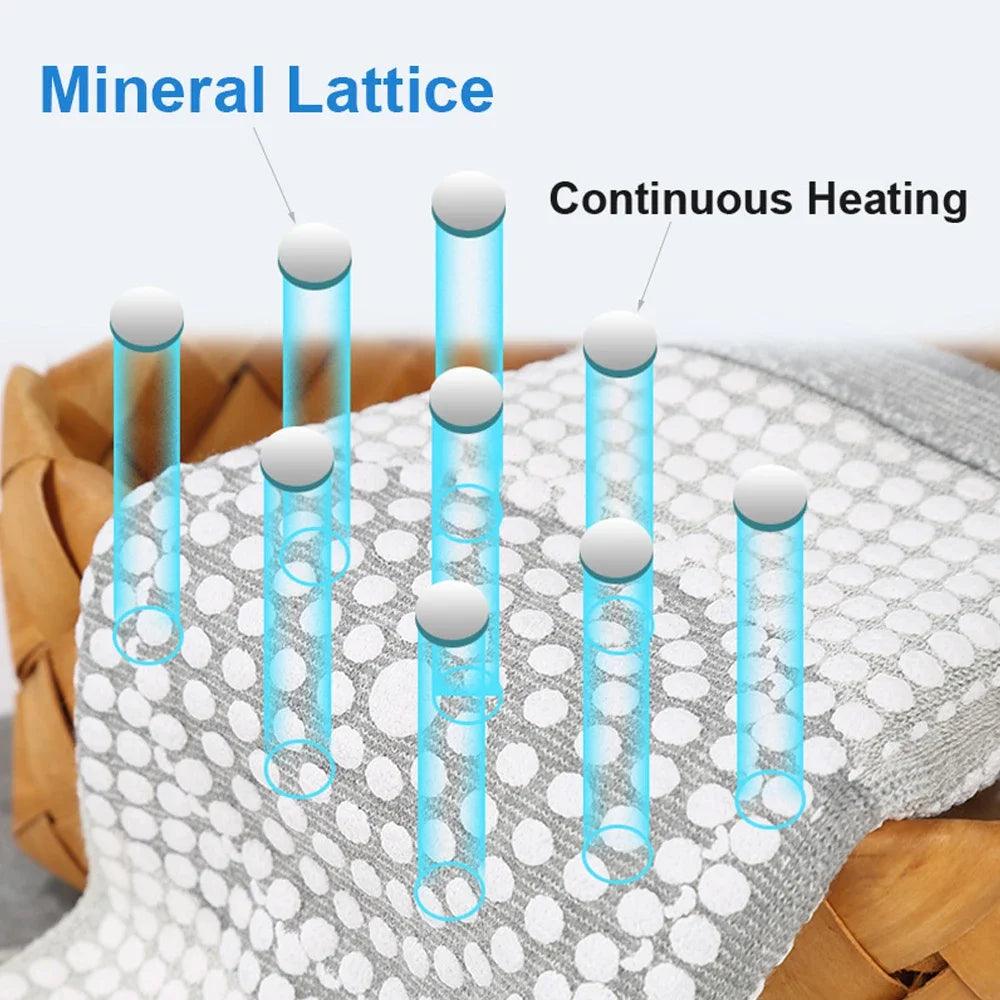 2PCS New Self Heating Knee Braces Sleeve Tourmaline Support