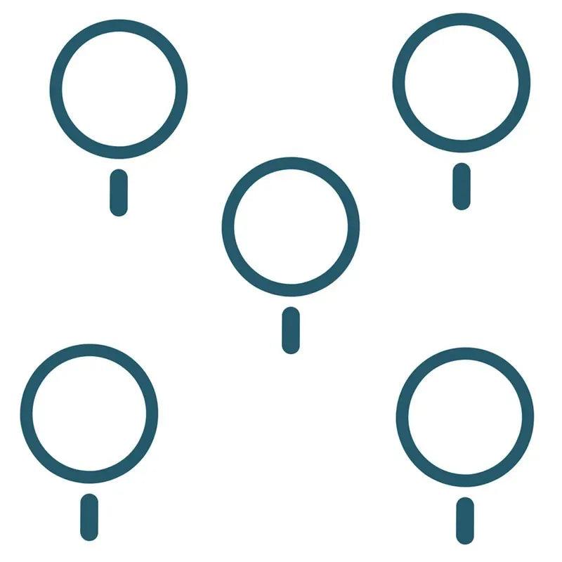 5PCS for Magsafe Sticker Set