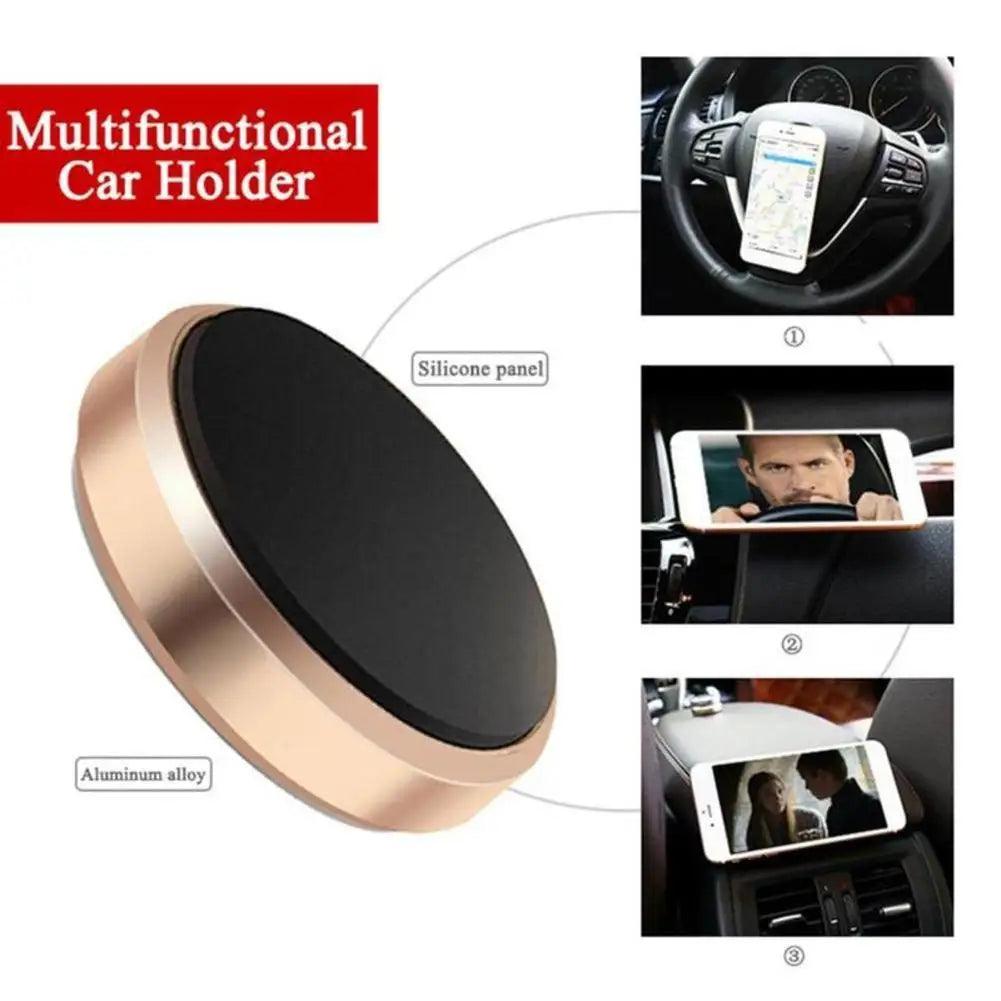 Magnetic Car Phone Holder Stand Magnet Car Mount Bracket GPS Smartphone Mobile Support In Car Bracket For iPhone Samsung Xiaomi - WildlifeStyle