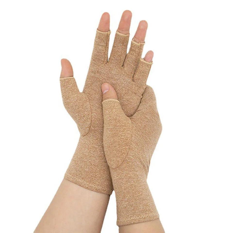 GOBYGO 1Pair Compression Arthritis Gloves Joint Pain Relief