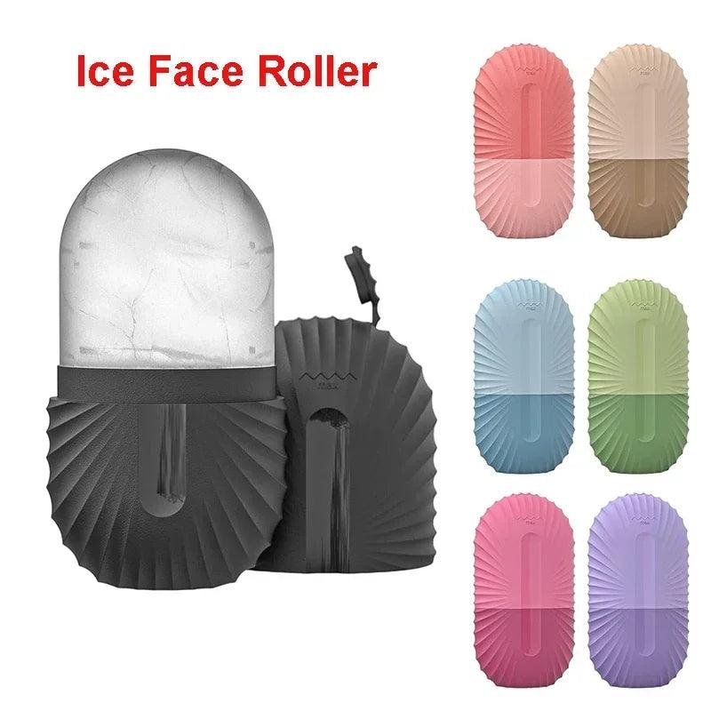 Ice Face Roller Ice Cube Beauty Massage Silicone Mold