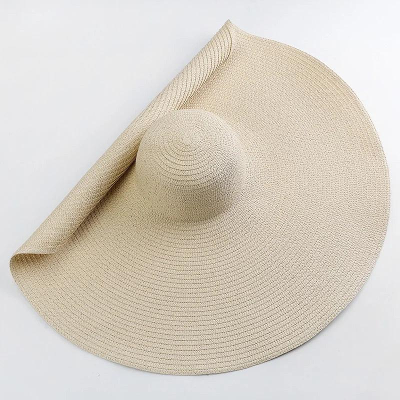 70cm Oversized Wide Brim Sun Hat Large UV Protection Beach