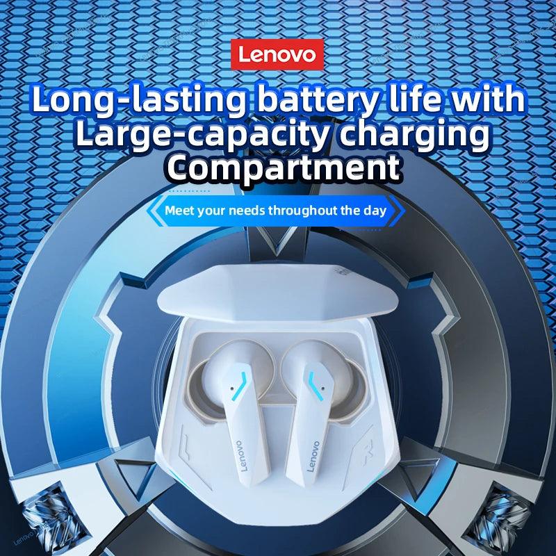 Choice Lenovo GM2 Pro Gaming Headset Bluetooth 5.3 Dual Mode Music Sport Earbuds Noise Reduction Headphones with Mic HD Call - WildlifeStyle