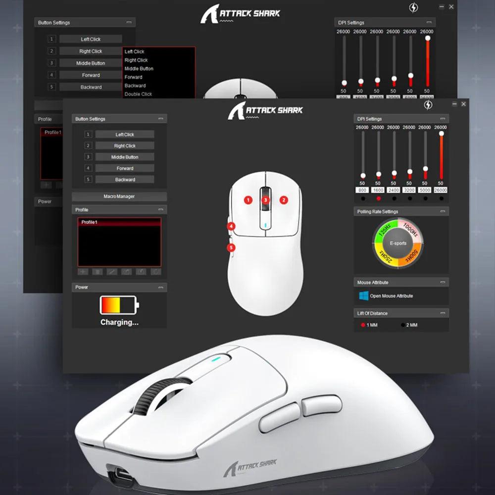 Attack Shark X3pro X3 Wireless Mouse Macro Gaming Mouse