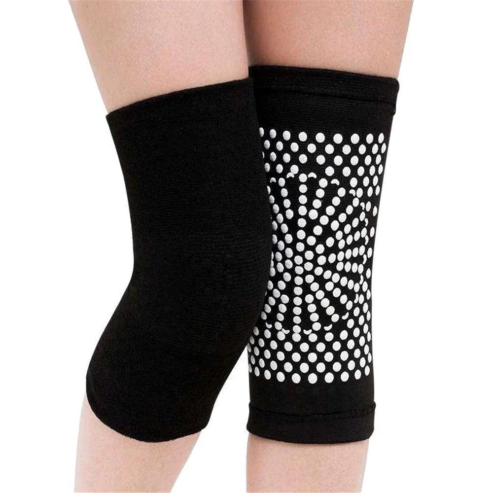 2PCS New Self Heating Knee Braces Sleeve Tourmaline Support