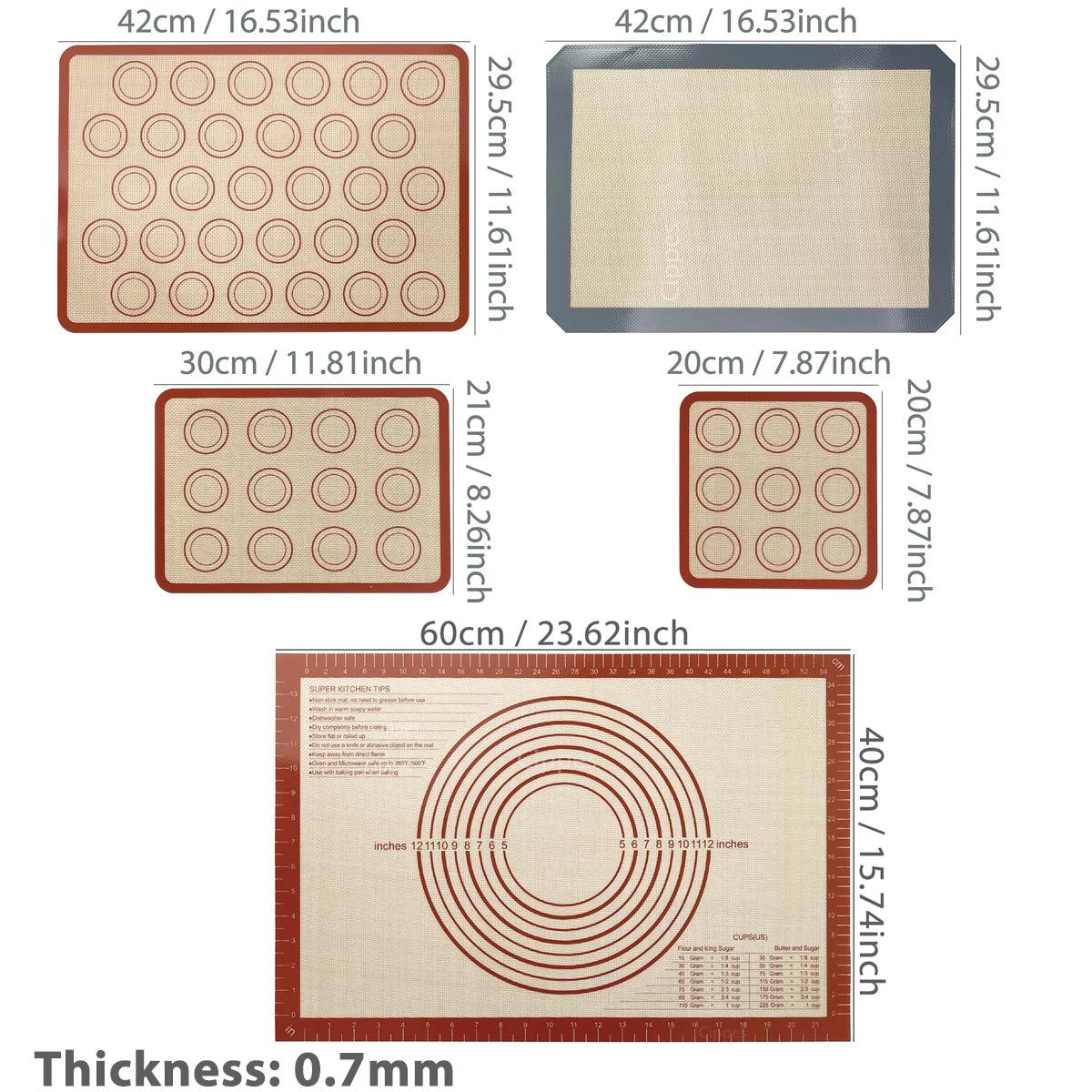 Silicone Baking Mat for Oven Non Stick Bakeware Sheets