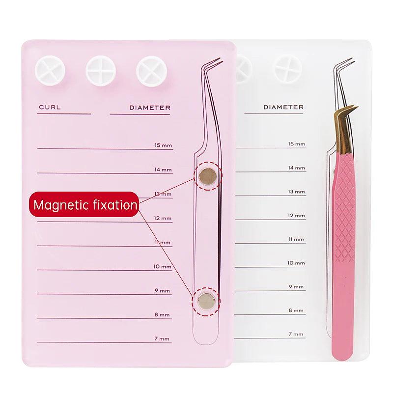 1x Magnetic Eyelash Suction Plate Holder Glue Pallet Tool