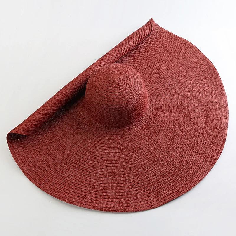 70cm Oversized Wide Brim Sun Hat Large UV Protection Beach