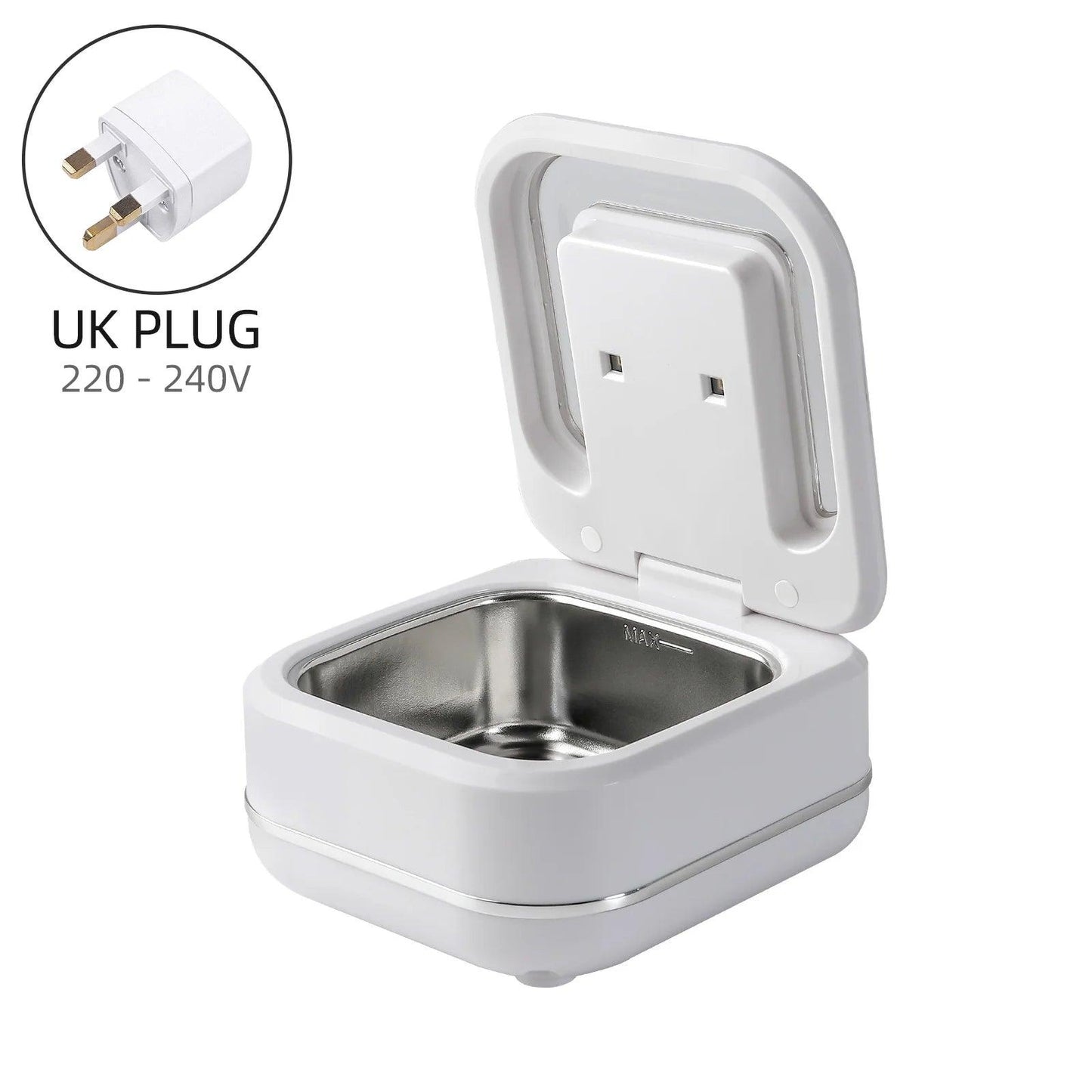 180ml Ultrasonic Cleaner UV Sterilization For Dentures