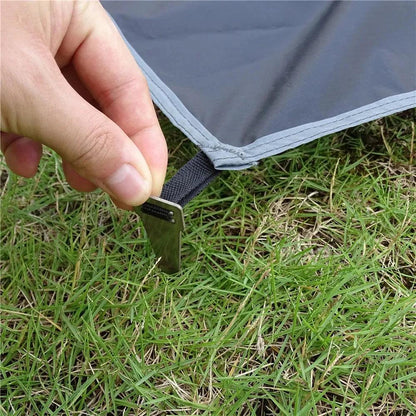 Waterproof Camping Mat with Pegs Ultralight Portable Beach Mat