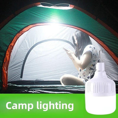 Outdoor USB Rechargeable LED Lamp Bulbs High Brightness Emergency Light