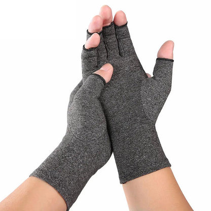 GOBYGO 1Pair Compression Arthritis Gloves Joint Pain Relief