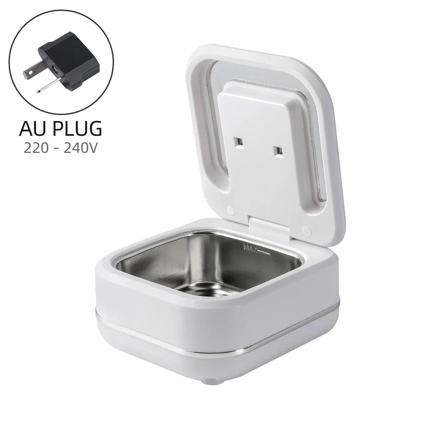 180ml Ultrasonic Cleaner UV Sterilization For Dentures