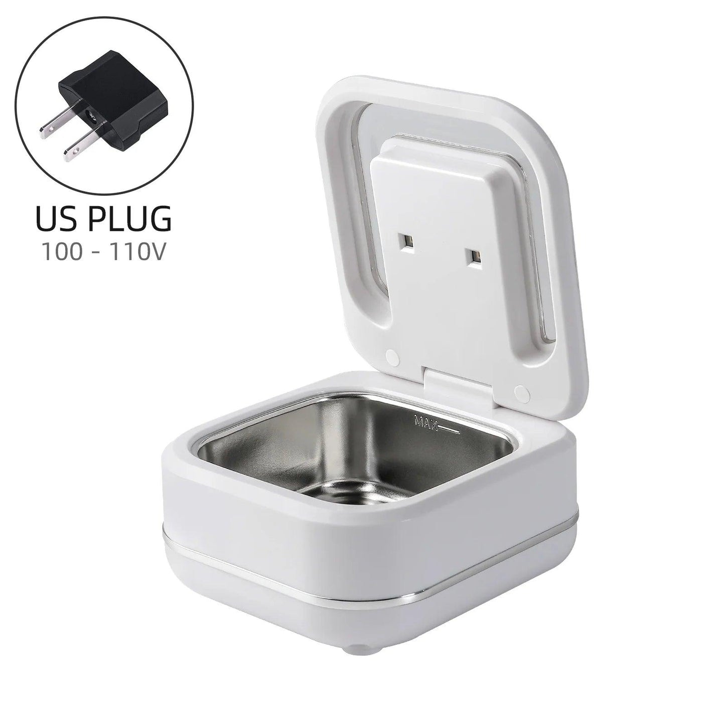 180ml Ultrasonic Cleaner UV Sterilization For Dentures