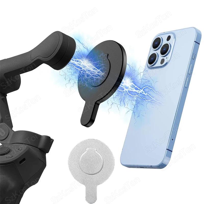 For DJI Magnetic Ring Clamp Holder for Any Phone Magsafe