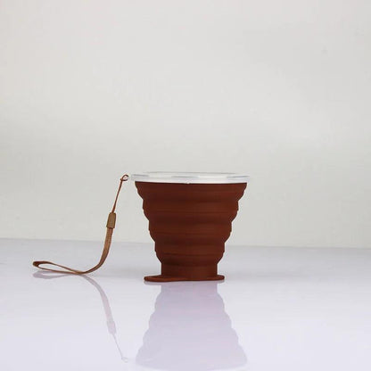 Silicone Foldable Cup Collapsible Cute Water Bottle Travel