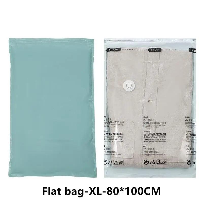 No Need Pump Vacuum Bags Large Plastic Storage Bags for Clothing