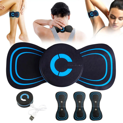 Portable Muscle Massage Stimulator Electric Back and Neck Massager