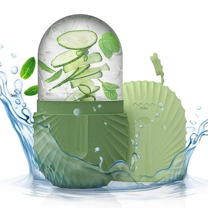 Ice Face Roller Ice Cube Beauty Massage Silicone Mold