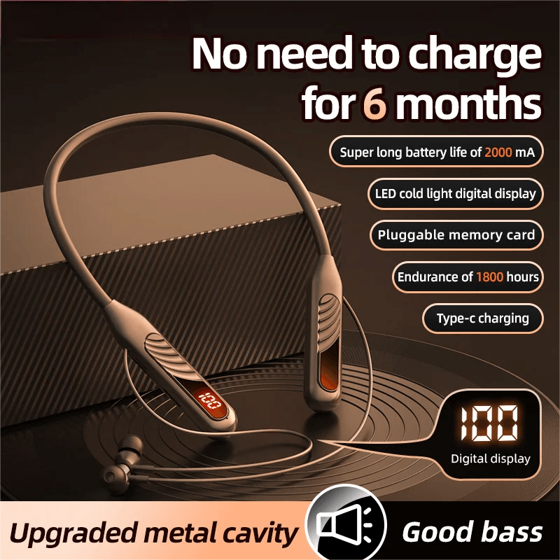 BT8 Wireless Bluetooth Earphones Headphones for Sports Music