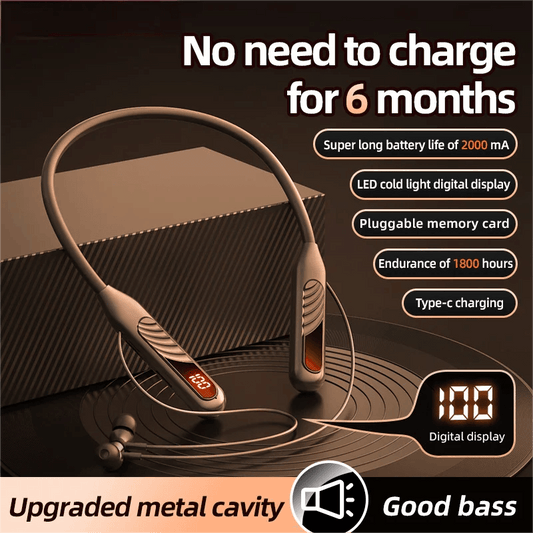 BT8 Wireless Bluetooth Earphones Headphones for Sports Music