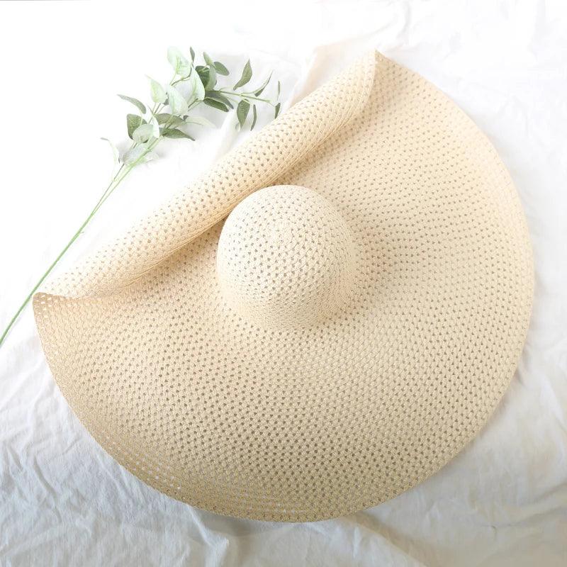 70cm Oversized Wide Brim Sun Hat Large UV Protection Beach