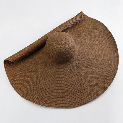 70cm Oversized Wide Brim Sun Hat Large UV Protection Beach