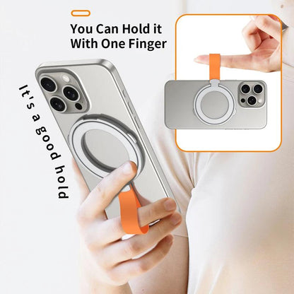 Universal Magnetic Phone Stand Grip Finger Ring Car Magsafe Holder Bracket Hand Strap For iPhone 15 14 12 Pro Max Plus Samsung - WildlifeStyle