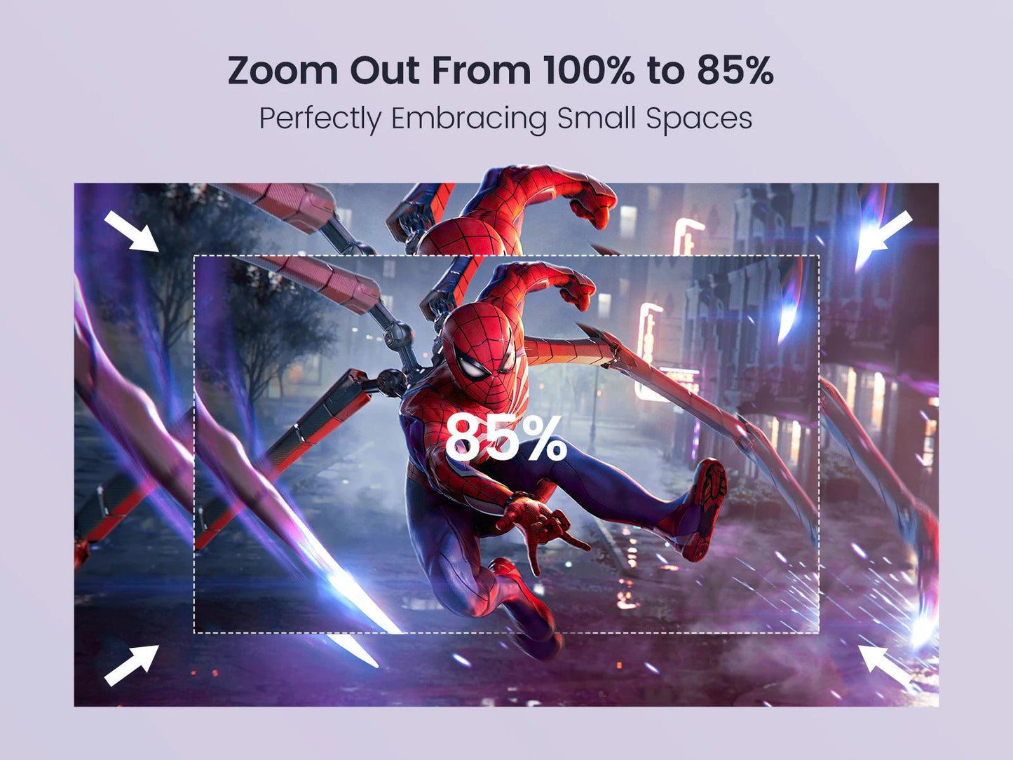 Wimius L1 Mini Projector 1080P Android 11 Portable 4K