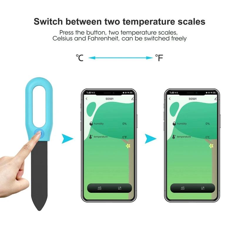 Wifi Zigbee Smart Soil Tester Bluetooth Humidity Temperature Sensor