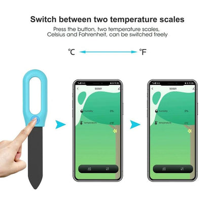 Wifi Zigbee Smart Soil Tester Bluetooth Humidity Temperature Sensor