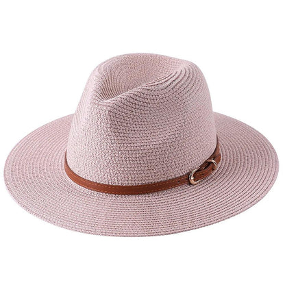 56-58-59-60CM New Natural Panama Soft Shaped Straw Hat